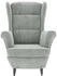 vidaXL Sessel Hellgrau Samt 78x90x96 (324059)