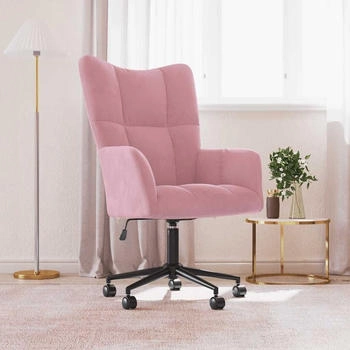 vidaXL Relaxsessel Rosa Samt (328176)