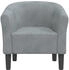vidaXL Clubsessel Schwarz Samt 70x56x68 cm (356443)