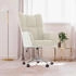 vidaXL Relaxsessel Cremeweiß Samt (328170)