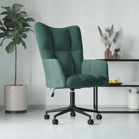 vidaXL Relaxsessel Dunkelgr&uuml;n Samt