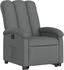 vidaXL Relaxsessel mit Aufstehhilfe Dunkelgrau Stoff (3204093)