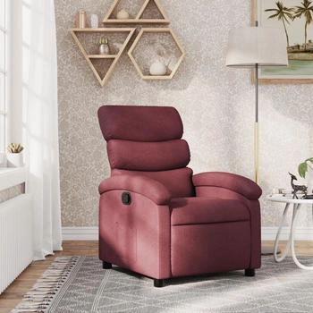 vidaXL Relaxsessel Weinrot Stoff (371692)