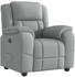 vidaXL Relaxsessel Hellgrau Stoff (4015700)