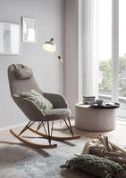 SalesFever Schaukelstuhl "Entspannung pur" () Bezug in moderner Cord-Optik