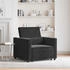 vidaXL 3-in-1 Einzelsofa-Bett wandelbar schwarzes Velvet (42002703)