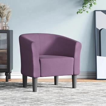 vidaXL Clubsessel Lila Stoff 70x56x68 cm (356433)
