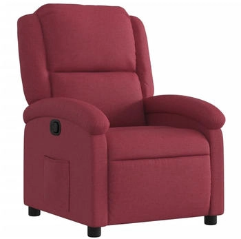 vidaXL Relaxsessel Weinrot Stoff (371754)