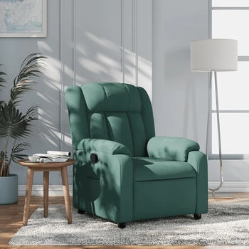 vidaXL Relaxsessel Dunkelgr&uuml;n Stoff (373580)