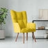 vidaXL Relaxsessel Senfgelb Samt (328058)