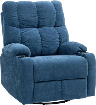 HomCom Relaxsessel dunkelblau