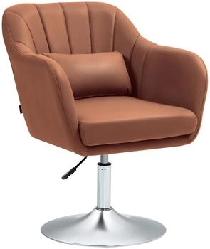 HomCom Lounge-Sessel Relaxstuhl Schlafzimmerstuhl (833-757) braun