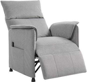 HomCom Relaxsessel Elektrisch Fernsehsessel mit Memory-Funktion (83B-327) grau