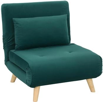 HomCom Schlafsessel (839-875) dunkelgrün