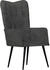 vidaXL Ohrensessel Schwarz Canvas 55x41x97 cm (339654)