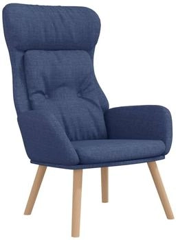 vidaXL Relaxsessel Blau Stoff 70x77x94 cm (341294)