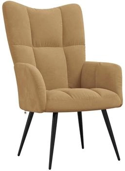 vidaXL Relaxsessel Braun Samt 61x70x96 (328081)