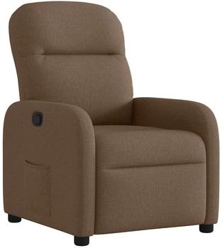 vidaXL Relaxsessel Braun Stoff (4015526)