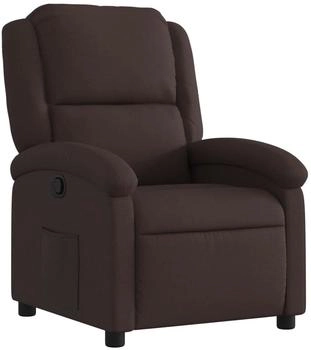 vidaXL Relaxsessel Dunkelbraun Stoff (371756)