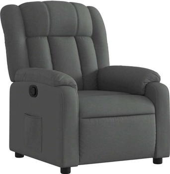 vidaXL Relaxsessel Dunkelgrau Stoff (373575)