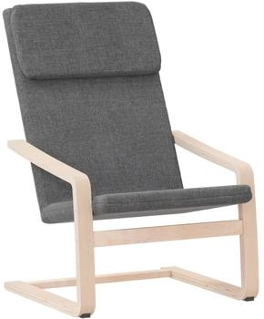 vidaXL Relaxsessel Dunkelgrau Stoff (351052)
