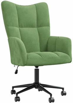 vidaXL Relaxsessel Hellgrün Samt (328175)