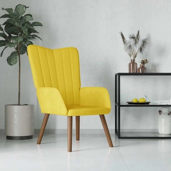 vidaXL Relaxsessel Senfgelb Samt (327662)