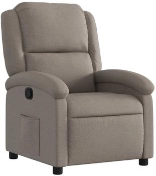 vidaXL Relaxsessel Taupe Stoff (371759)