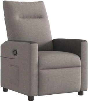 vidaXL Relaxsessel Taupe Stoff (4104830)