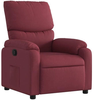vidaXL Relaxsessel Weinrot Stoff (373413)