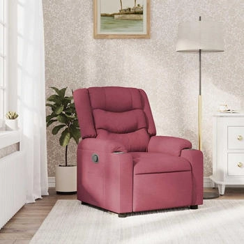 vidaXL Relaxsessel Weinrot Stoff (4019922)