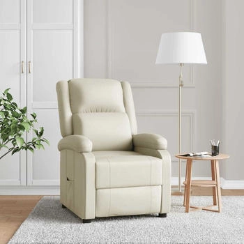 vidaXL Relaxsessel Weiß Kunstleder 70x93x98 cm (340170)