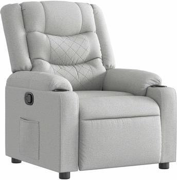 vidaXL Relaxsessel Wolkengrau Stoff (4019928)