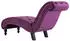 vidaXL Chaiselongue Lila Samt (248612)