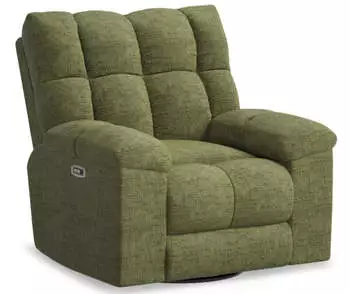 Flexispot Elektrischer Relaxsessel mit Wipp- und Drehfunktion (Waffle) Matcha