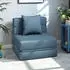 HomCom Schlafsessel 70 x 70 x 61 cm dunkelblau