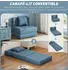 HomCom Schlafsessel 70 x 70 x 61 cm dunkelblau