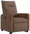 vidaXL Relaxsessel mit Aufstehhilfe Elektrisch Braun Stoff (3324025)