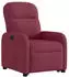 vidaXL Relaxsessel mit Aufstehhilfe Stoff Weinrot (3302975)
