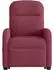vidaXL Relaxsessel mit Aufstehhilfe Stoff Weinrot (3302975)