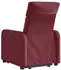 vidaXL Relaxsessel mit Aufstehhilfe Weinrot Stoff (3206702)