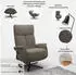 sit&more Triple Seven Xtra Large TV-Sessel Polyester Fango, bis 200kg, Kopfteil- & Drehfunktion