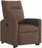 vidaXL Relaxsessel mit Aufstehhilfe Elektrisch Braun Stoff (3324069)