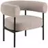 Actona Oakfield Loungesessel Polyester beige (78,5x71x67,5cm)