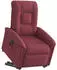 vidaXL Relaxsessel mit Aufstehhilfe Weinrot Stoff (3303257)