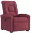 vidaXL Relaxsessel mit Aufstehhilfe Weinrot Stoff (3303257)