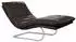 Willi Schillig daily dreams Relaxliege Leder Waffelkissen-Optik, braun, 75cm (Z59)