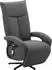 sit&more Emely TV-Sessel Dunkelgrau 360° Drehfunktion Kopfteilverstellung