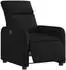 vidaXL Relaxsessel Elektrisch Stoff Schwarz (3206683)