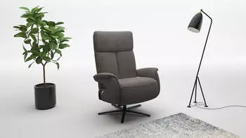 sit&more Triple Seven Xtra Large TV-Sessel Polyester grau (fango) 200kg (Triple Seven Xtra Large)